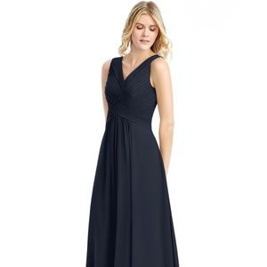 Azazie Navy Bridesmaid Dress